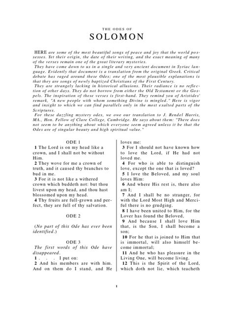 View Odes Of Solomon Pdf New