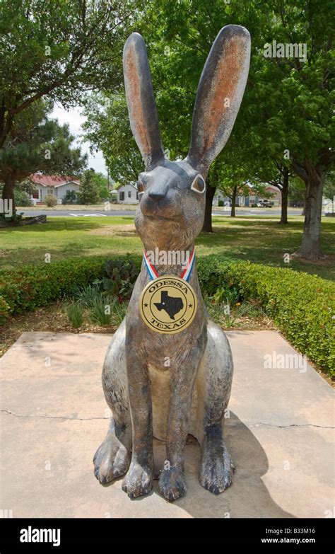 Odessa Jackrabbit Statue