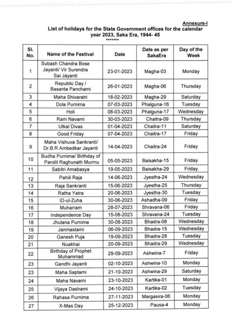 odisha school summer vacation 2023 date pdf