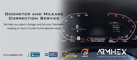 Odometer Mileage Correction