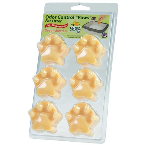 Odor Control Paws For Litter
