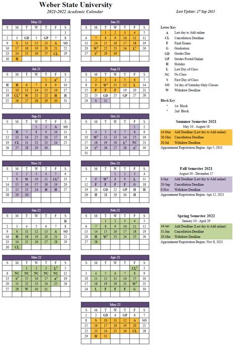 Odu 2022 Calendar
