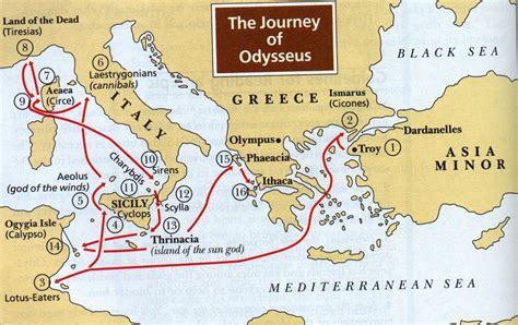 7 Steps Odyssey Journey Map