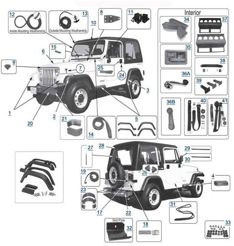 oem jeep wrangler parts catalog