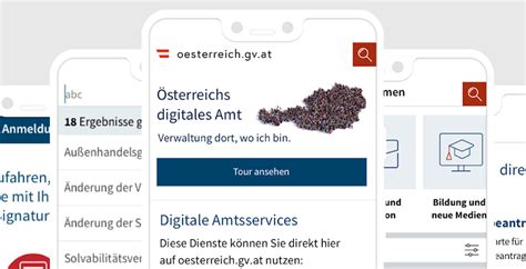 oesterreich.gv.at digitales amt app
