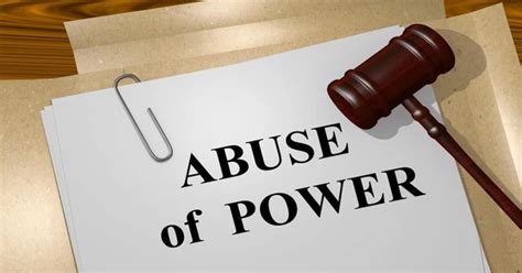 of abuse power