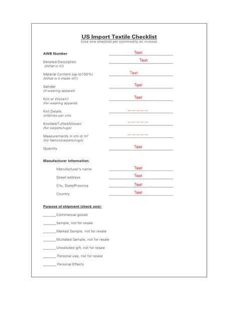 of import checklist Microsoft indicate