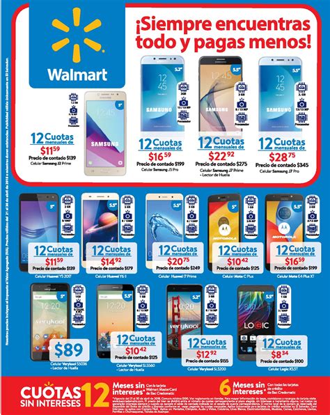 ofertas de celulares en walmart