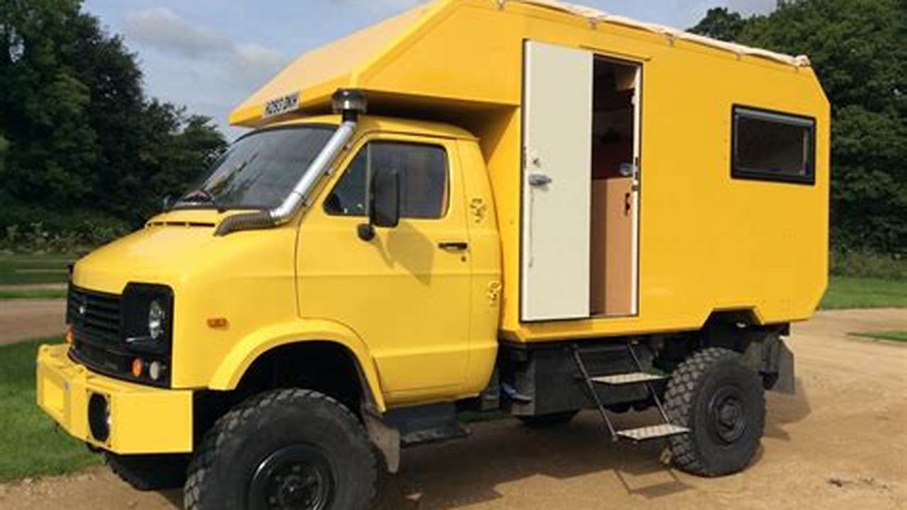 Off-Grid 4x4 Camper Vans: A Comprehensive Guide to Freedom and Adventure