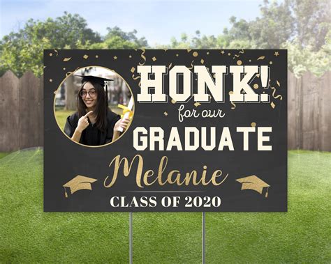 Graduation Yard Sign Class of 2020 Lawn Sign High School Etsy High