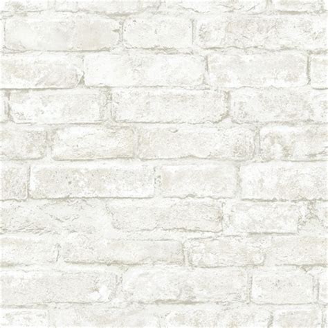 Off White Brick Wallpaper