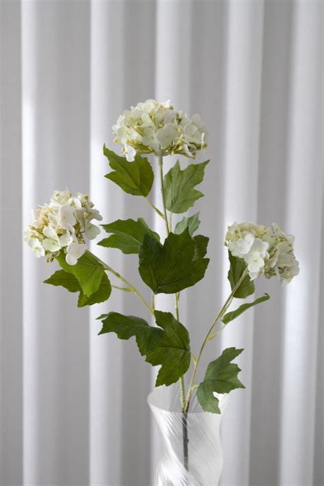 Off White Hydrangea Artificial Flowers