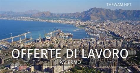 offerte lavoro palermo e provincia