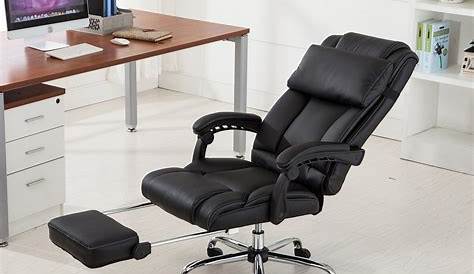 Office Chair With Footrest Australia Apex Deluxe Executive Reclining Computer Foot Rest