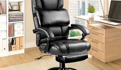 Apex Executive Reclining Office Computer Chair with Foot Rest