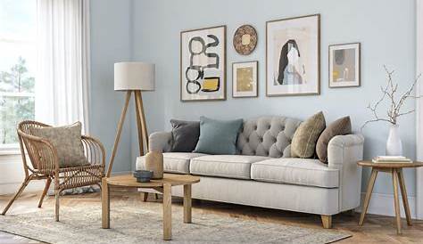 Into The Blue - The Sofa & Chair Company Showroom | Elegant living room