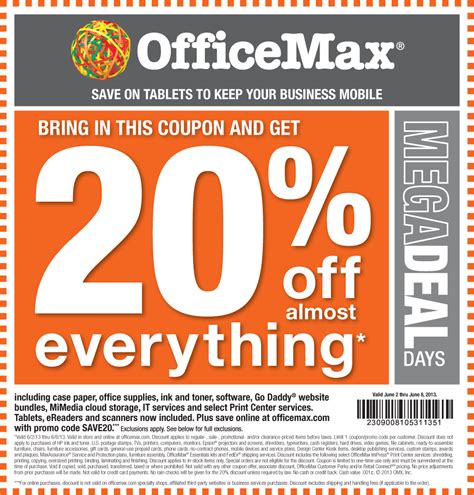 Take Advantage Of Office Max Coupon Codes To Get The Best Deals