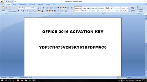 Office 2016 Key Viewer