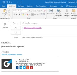 office 2019 signaturen nach update weg