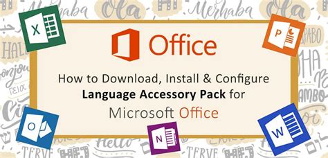 office 2019 thai language pack