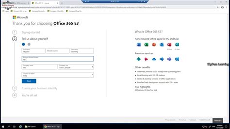 office 365 free trial without credit card