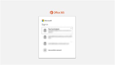 office 365 login as another user
