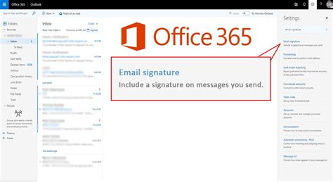 office 365 login outlook email 2016 signature