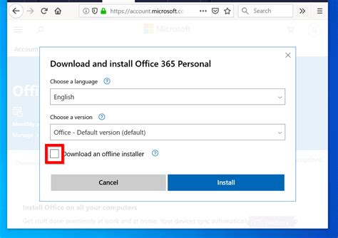 office 365 offline installer download