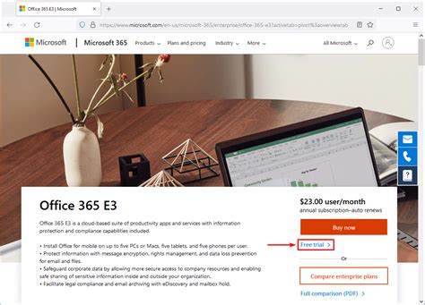 office 365 trial tenant without credit card