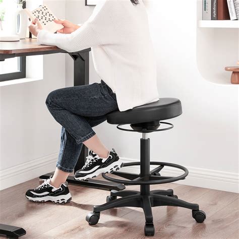 office chair with stool