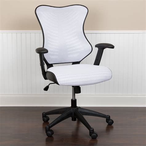 office chairs white mesh
