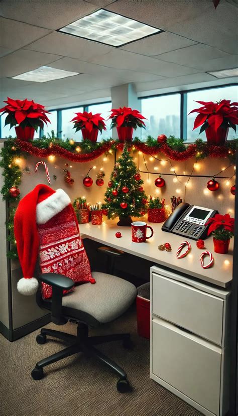 Office Christmas Theme Decorating Ideas