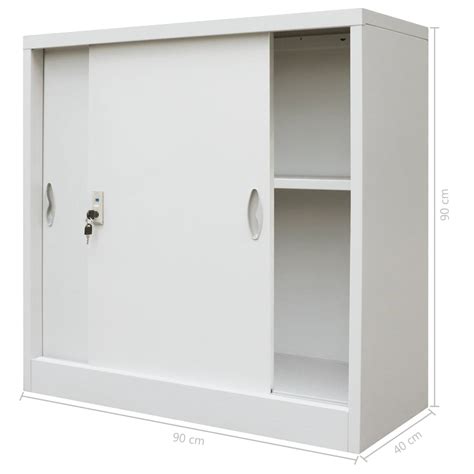 office cupboard with sliding doors