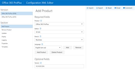 office deployment toolkit xml generator