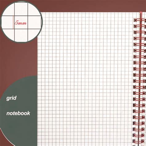 Office Depot Grid Notebook