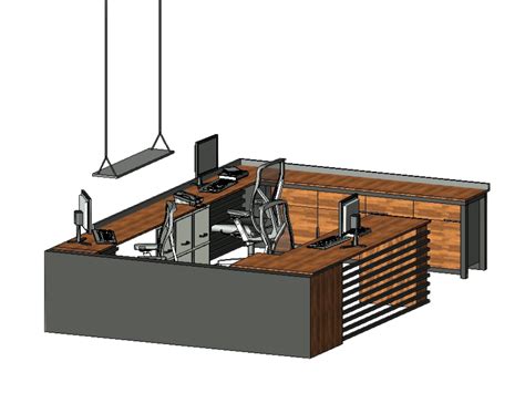 Office Desks Revit
