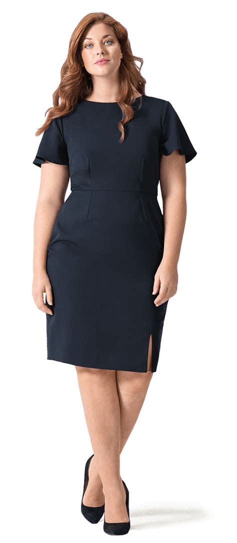 office dresses for plus size