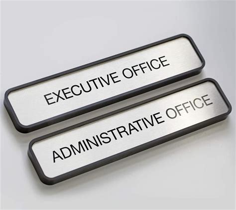 5 Tips Office Name Plates