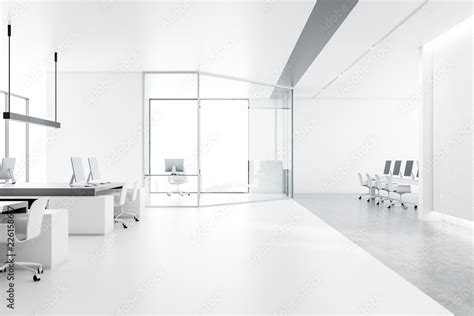 Office White Interior Design