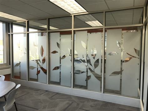 Office Window Frosting Ideas