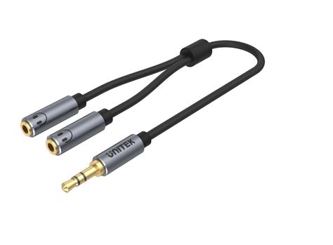 officeworks headphone splitter