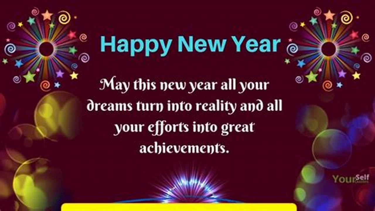 The Ultimate Guide to Official Happy New Year Wishes Messages