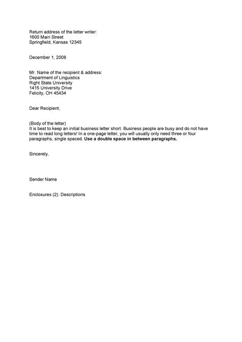 Business Letter Format Rich image and wallpaper