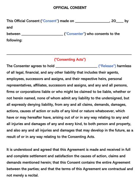 FREE 8+ Sample Tattoo Consent Forms in MS Word PDF