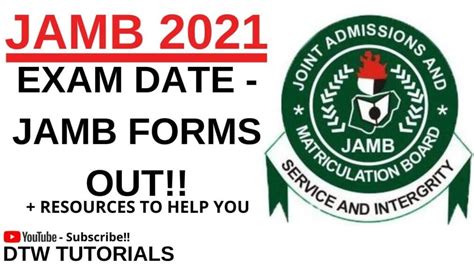 official date for jamb