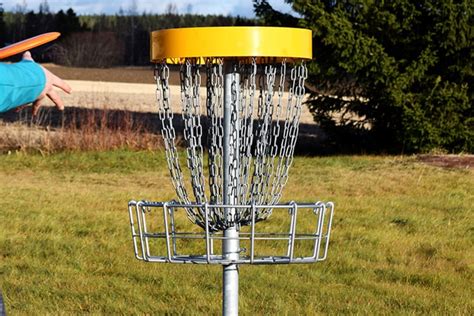 official disc golf basket