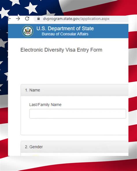 official diversity visa program online application