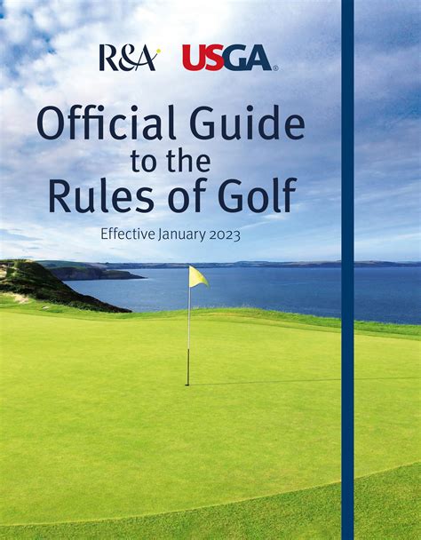 official golf rules book