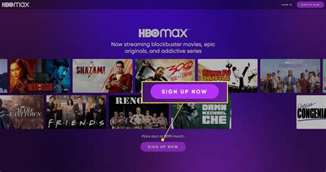 official hbo max website