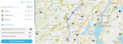 official mapquest route planner